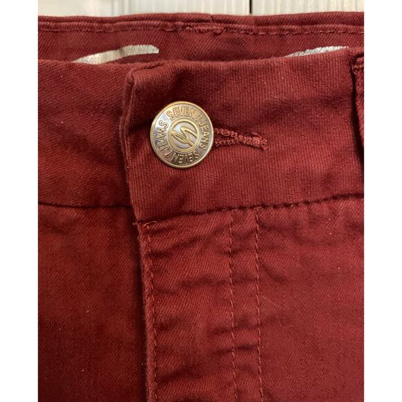 Seven 7 jeans Tummy less High Rise Skinny jeans size 14 - Picture 7 of 11